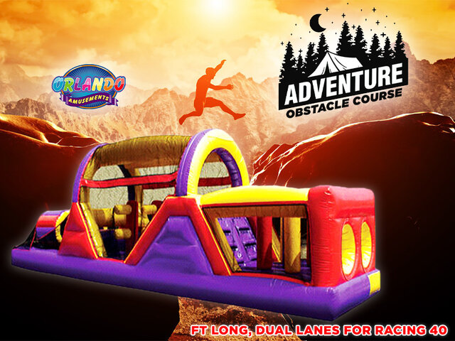 Adventure Obstacle Challenge – 40ft Long