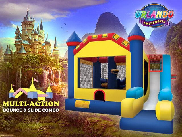Multi-Action Combo Bounce House