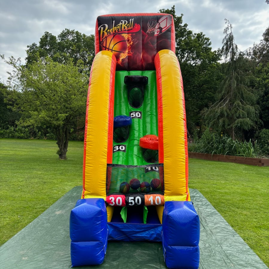 Inflatable basketball event game by Orlando Amusements
