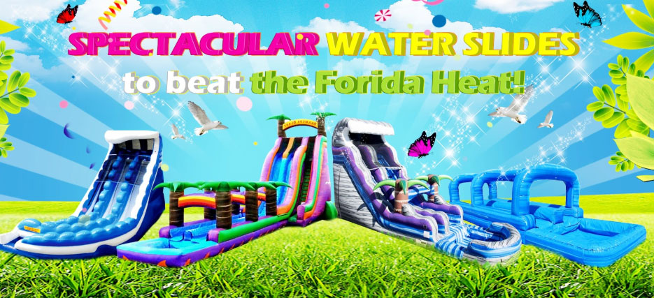 best orlando water slide rentals in florida