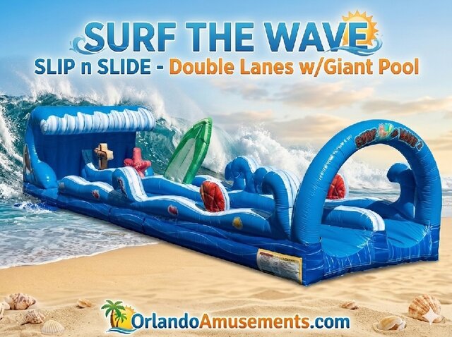 Surf the Wave Slip n Slide