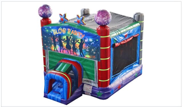 Glow Party Bounce House