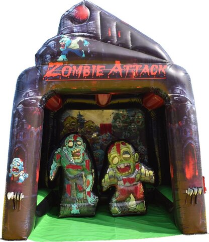 Inflatable Zombie Attack Game