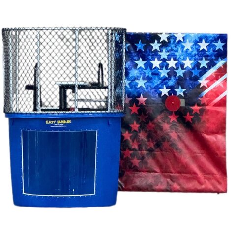 American Flag Dunk Tank