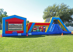 45 ft/ Bounce and Obstacle Course