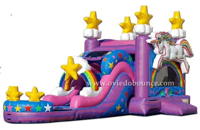 Super Sized Unicorn 🦄 Combo Wet Slide
