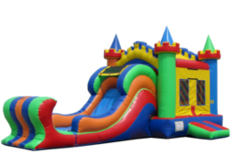  Super Sized Colorful Bounce N Slide /Dry Slide
