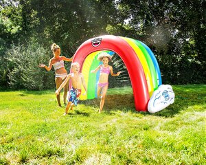 Rainbow Sprinkler Tunnel