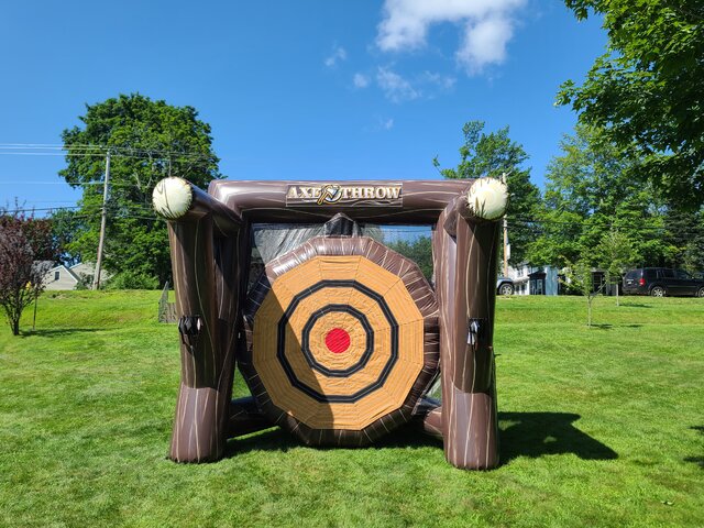 Inflatable Axe Throwing 