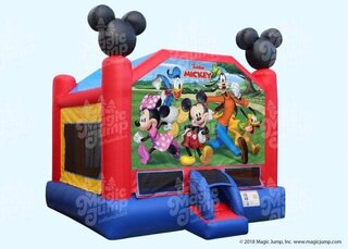 15' Mickey Mouse Bounce House