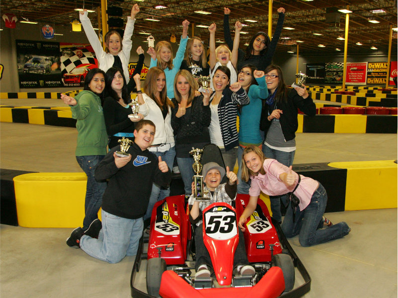 Champion Party package racers Champion Party package racers