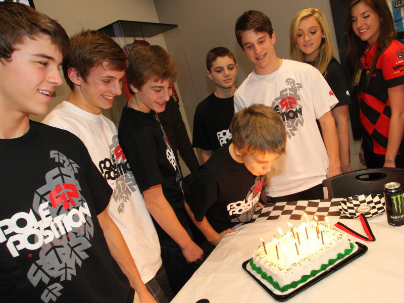 Teen go kart Birthday Parties