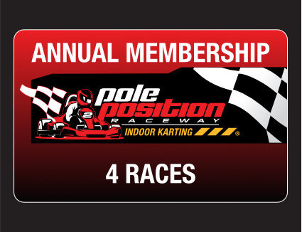 Adult 4 Race Annual Membership