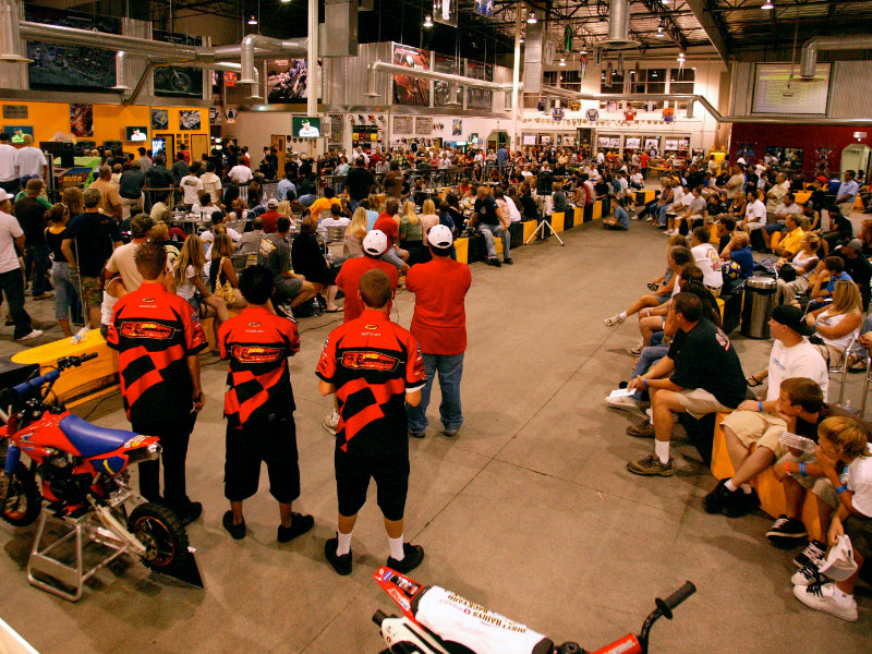 A large fundraiser at the race track