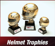 Helmet Trophy -FIRST PLACE ONLY
