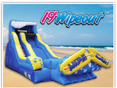 Wipeout Water Slide