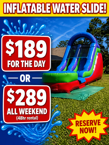 12FT WATERMELON CRAWL Inflatable Water Slide