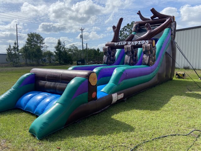 22ft Tall Wild Rapids
