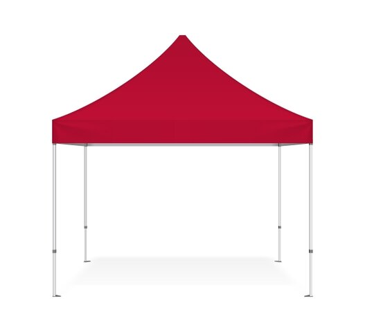 RED POP UP TENTS