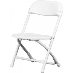 Kids White Folding Chairs