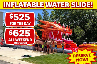 20ft Tall Dragons Breath Dual Lane With pool