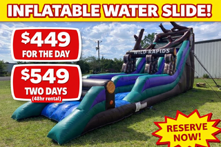 22ft Tall Wild Rapids