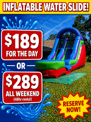 12FT WATERMELON CRAWL Inflatable Water Slide
