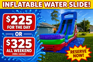 15FT WATERMELON DROP Inflatable Water Slide