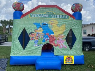 Sesame Street Bounce House