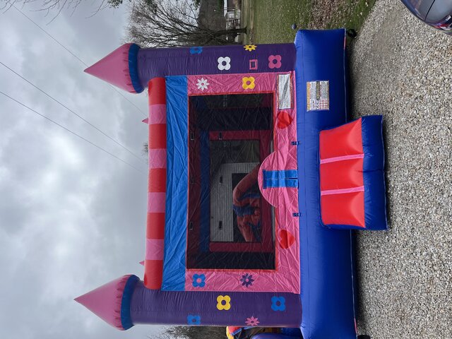 Pink Bounce House