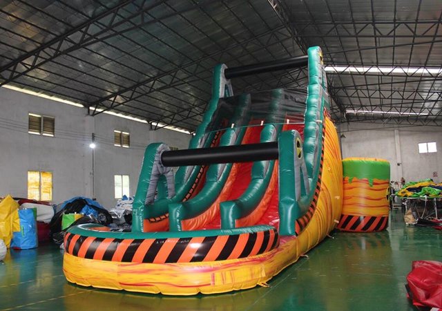 Dual Lane Toxic Plunge Water Slide availible after june 15