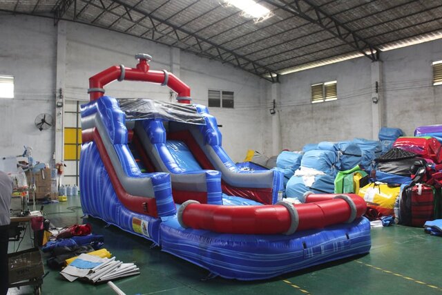 15 ft blue slide