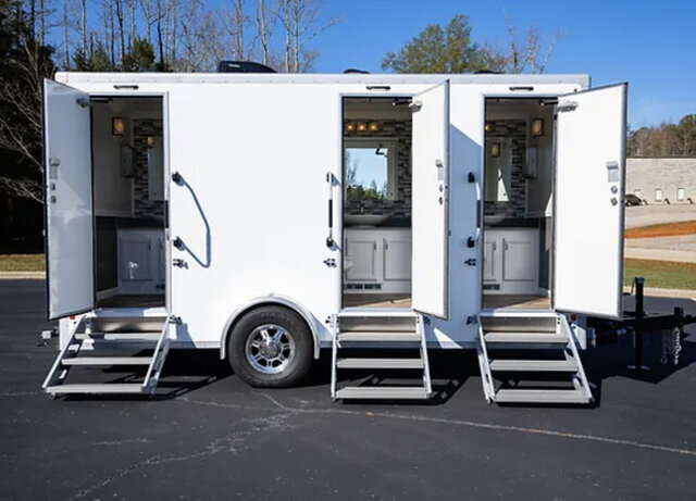 3 Stall Luxury Restrooms-2 day Rental