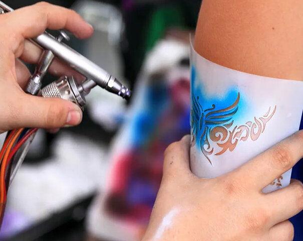 Airbrush Tattoos in Orlando  Airbrush Tattoos  World Henna