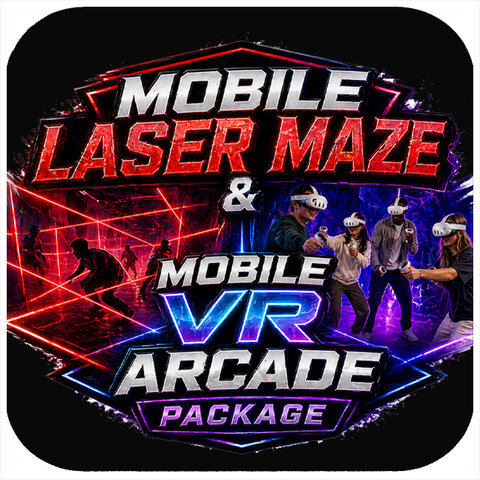 Mobile Laser Maze and VR Arcade Package