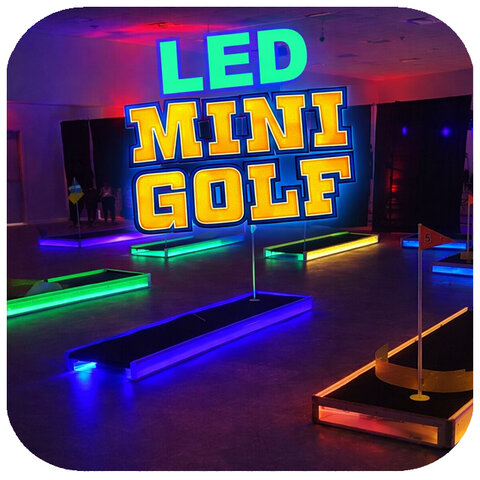 9 Hole LED Mini Golf