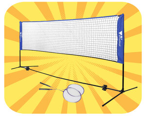 Badminton Net & Rackets