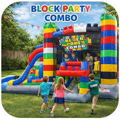 Block Party Combo Bounce House