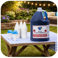 Blue Raspberry Sno Cone Supplies