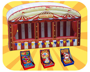 Inflatable Carnival Booth with Games