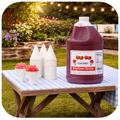 Cherry Sno Cone Supplies