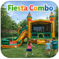 Fiesta Combo Bounce House