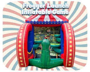 Frogger Launch Inflatable Game