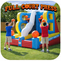 Full Court Press Inflatable Basketball