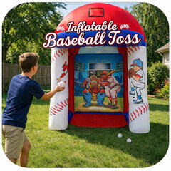 Inflatable Baseball Toss Game