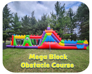 47 Foot Mega Block Obstacle Course