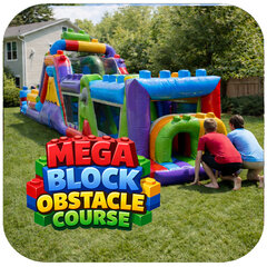 47 Foot Mega Block Obstacle Course