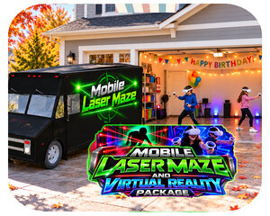 Mobile Laser Maze and VR Arcade Package
