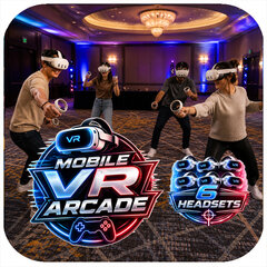 Mobile Virtual Reality Arcade 6 Headsets