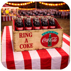 Ring a Coke Carnival Game